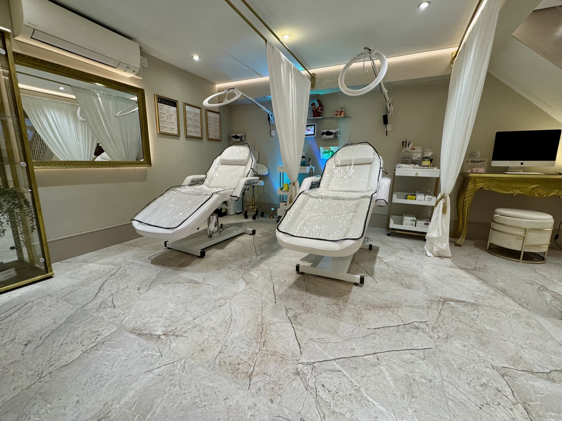 The treatment floor